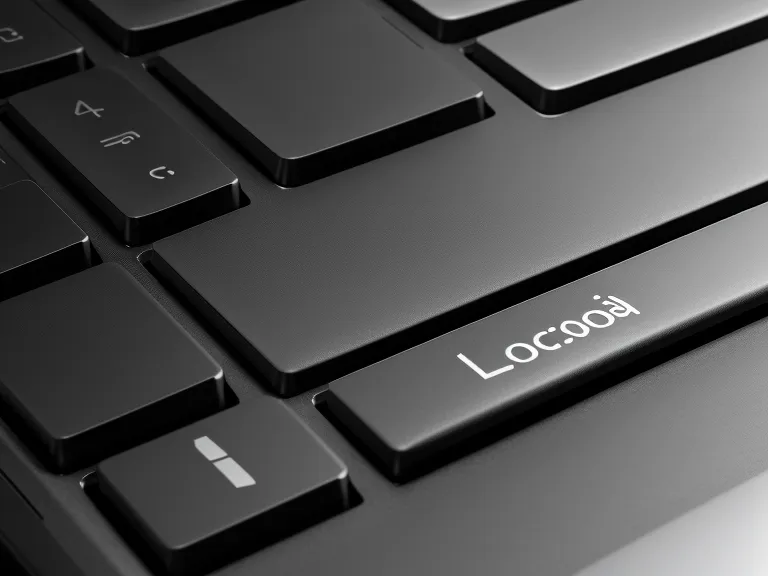 Doigt validant une connexion sécurisée au clavier, symbole d'organisation du travail et d'outils numériques fiables