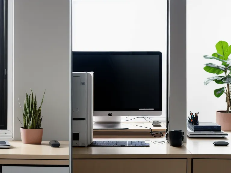 Comparaison entre un bureau numérique encombré et un espace de travail focalisé.