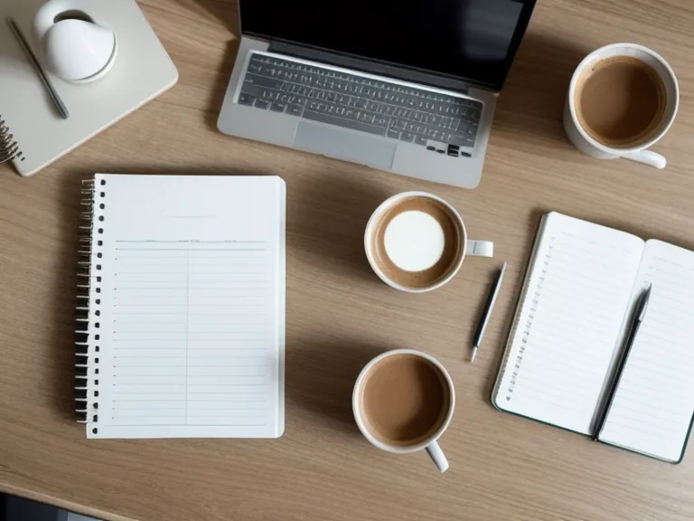 Organisation minimaliste du travail pour freelance créatif